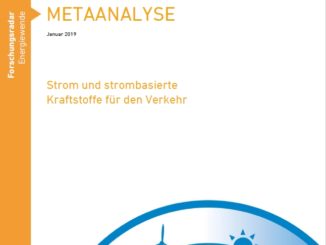AEE Metaanalyse Strom & Verkehr